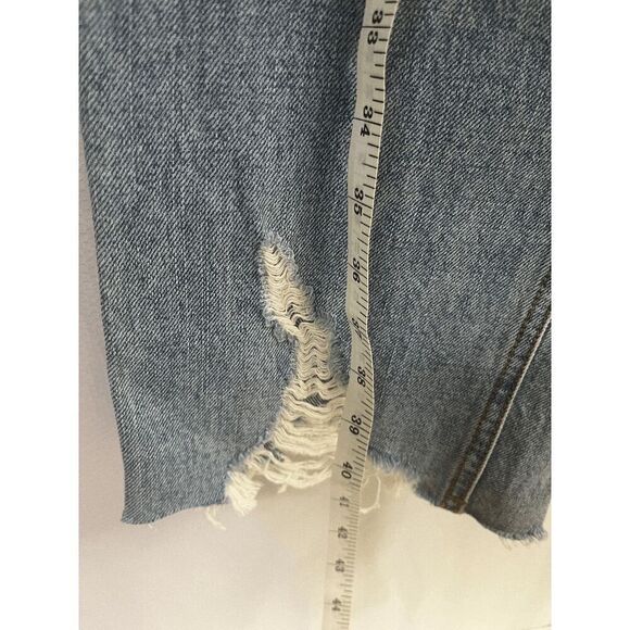 BDG Urban Outfitters Cowboy Jeans Distressed Raw Hem Size 27 - Picture 5 of 12